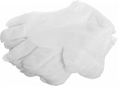 Перчатки полиэтиленовые PROservice 4HoReCa стандартные HoReCa р.универсальные 250 пар/уп. прозрачные 