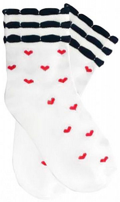 Шкарпетки дитячі Duna р.22 білий із малюнком