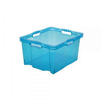Ящик для зберігання пластиковий Keeeper 0272.1 Multi-box M 13.5 л синій 210x350x270 мм