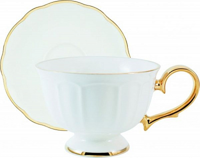 Чашка с блюдцем Ritz Gold 200 мл