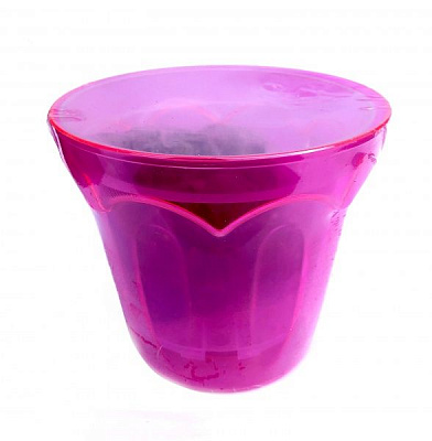 Комплект для пересадки орхідей КОЛІЗЕЙ D184 круглий 2,8 л рожевий