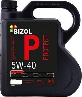 Моторне мастило Bizol Protect 5W-40 4 л (B85216)