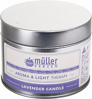 Свічка ароматична Müller-Kerzen Aroma & Light Terapy Лаванда 220 г 