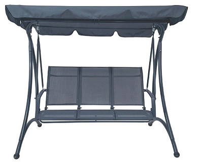 Качели Indigo КАРМЕН 195x115x172 см SW018 серый