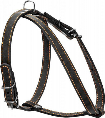 Шлея Collar одинарная для мелких пород собак 14 мм черный