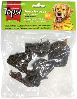 Ласощі Topsi Печінка яловича сушена 60 г