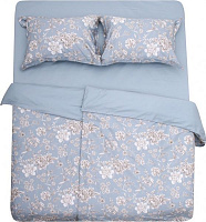 Комплект постельного белья Lilly семейный голубой Mascioni 