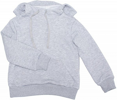 Реглан Sasha р.146 серый меланж 4580 