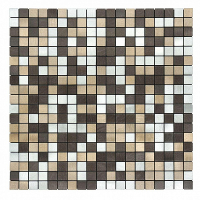 Декоративная панель EMERGO самоклеющая Квадратная Бронза Home Inspire 