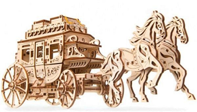 3D-конструктор Ukrainian Gears Поштовий диліжанс