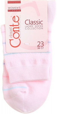 Носки Conte CLASSIC 15С-15СП 088 р. 23 светло-розовый 1 шт. 
