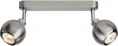 Спот Brilliant Ina HK17876S77 2x3 Вт нікель