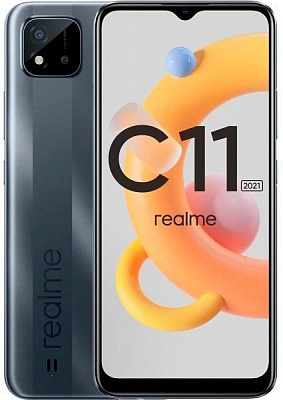 Смартфон realme C11 2021 2/32GB grey