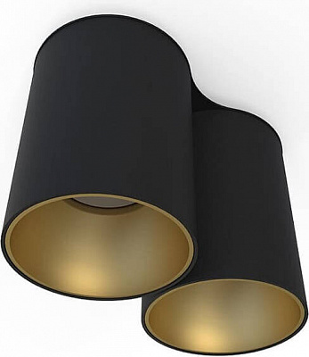 Світильник точковий Nowodvorski Eye Tone 10 Вт GU10 чорний/золото 8087