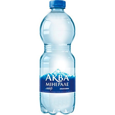 Вода мінеральна Аква Мінерале сильногазована 0,5 л (4823063112000)