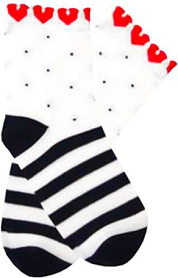 Шкарпетки дитячі Duna 957 р.20–22 темно-синій з малюнком