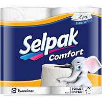 Туалетная бумага туалетная бумага Selpak Comfort двухслойная 8 шт.