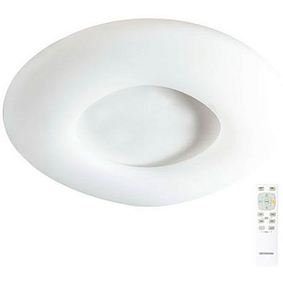 Люстра светодиодная Светкомплект Cloud CLN-80W OP RGB RC 80 Вт белый матовый 