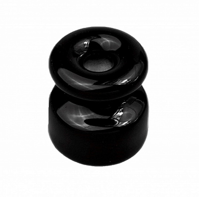 Ізолятор Bironi 10 шт./уп. чорний кераміка B1-551-03