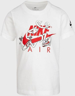 Футболка Nike NIKE AIR CHARACTER SS TEE 86G493-001 р. 4 белый