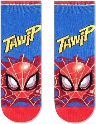 Носки детские Conte-Kids MARVEL 355 17С-132СПМ р.18 синий с красным 