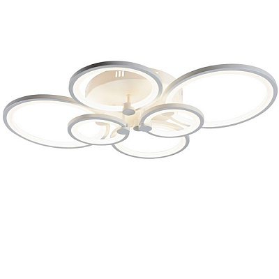 Люстра світлодіодна Victoria Lighting Argo/PL6 з пультом ДК 131 Вт білий