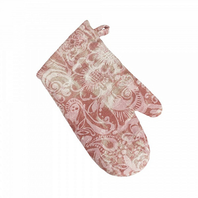 Прихватка-варежка Paris Вензель 13x36 см терракотовый La Nuit 