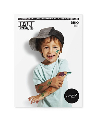 Тату тимчасове TATTon.me Dino Set