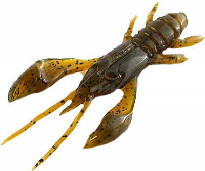 Приманка FishUp Real Craw 2 из пластизоля для ловли рыбы 7 шт. Green Pumpkin Seed