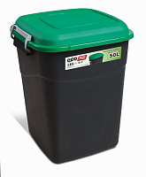 Бак для мусора с крышкой Tayg Eco 50 л 412035_зеленый
