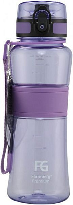 Бутылка для воды Smart 550 мл фиолетовый Flamberg