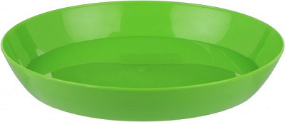 Поддон пластиковый Elsa Карат 190 круглый фисташковый 