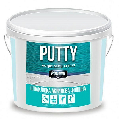 Шпаклевка Polimin AFР-77 акриловая финишная