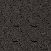 Битумная черепица MATIZOL® RESIDENCE сота графитовая 3 кв.м