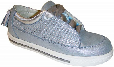 Туфли для девочек Bistfor р.34 голубой 87407/518/880 