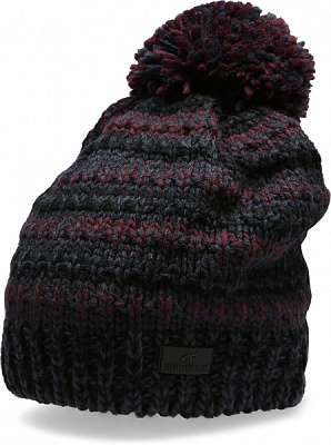 Шапка 4F D4Z20-CAM253-60S р.M бордовый