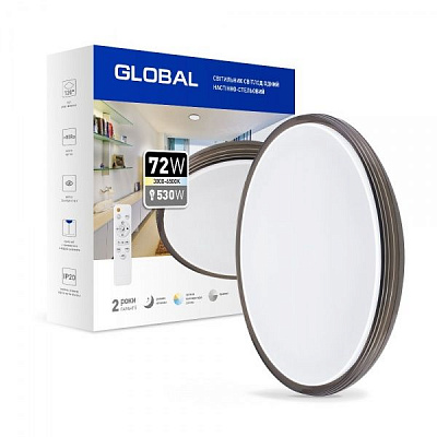Світильник світлодіодний Global Functional Light 72 Вт білий 3000-6500 К 1-GFN-72TW-02-C