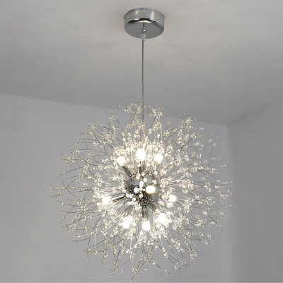 Люстра подвесная Luminaria Roxy 9xE14 ROXY P 9xE14 R500 CHROME