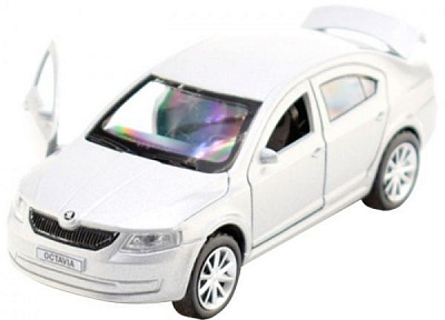 Автомодель Технопарк Skoda Octavia (белый) 1:43 OCTAVIA-WH