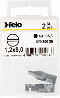 Бита Felo SL8x25 мм 2 шт. 02080036
