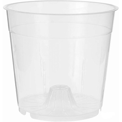 Горшок посадочный Elsa для орхидей круглый 1,5л прозрачный 