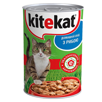 Корм Kitekat с рыбой 400 г