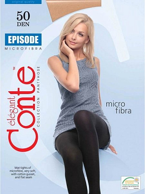 Колготки жіночі Conte Episode 50 Den nero р. 6 чорний