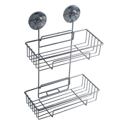 Полиця-сітка Trento Adige подвійна на присосці