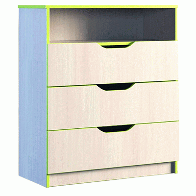 Комод Феникс 800 Маттео 810х400х890 мм дуб молочный