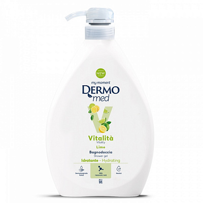 Гель для душа DermoMed Бодрость 1000 мл