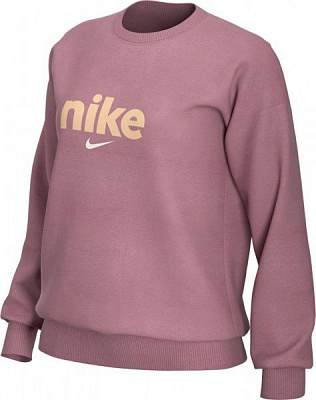 Свитшот Nike W NSW CREW HBR VRSTY CU5034-614 р. XS розовый
