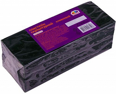 Пластилин скульптурный Гамма UA оливковый 800 г 