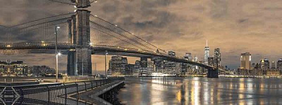 Репродукція AF New York 366-PanoC01 50x150 см RozenfeldArt