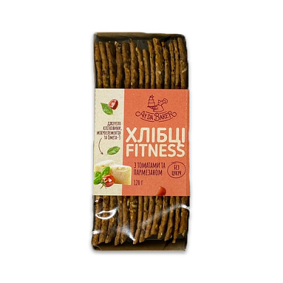 Хлібці Ай да бейкер Фітнес із томатами та пармезаном